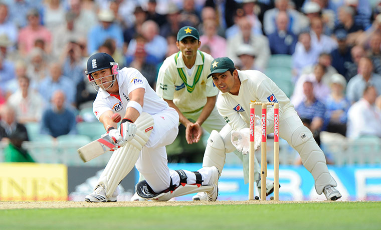 sport: England v Pakistan