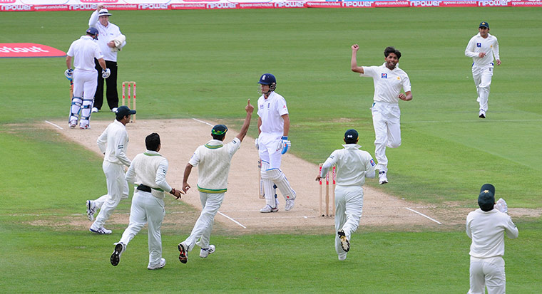 sport: England v Pakistan