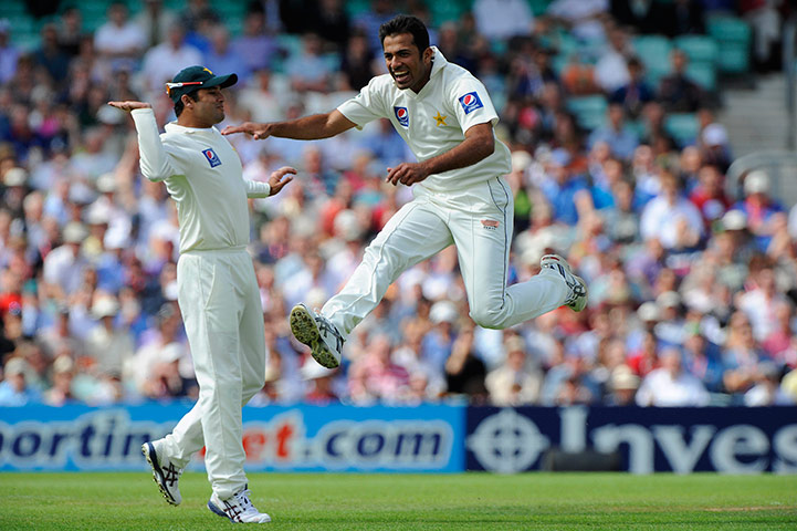 sport: England v Pakistan