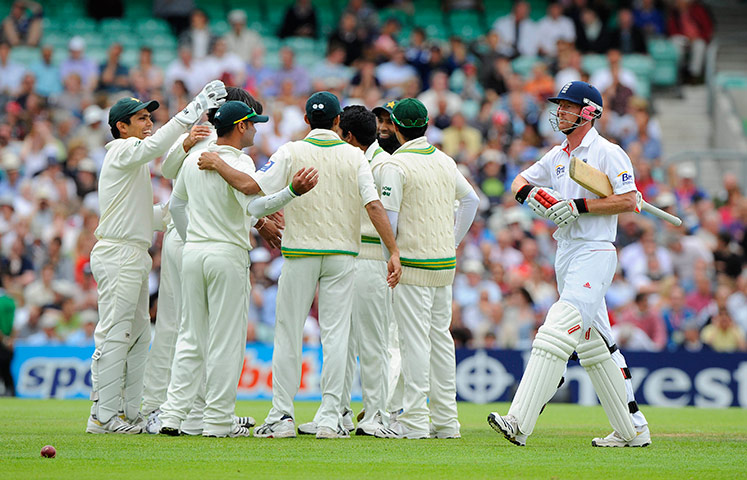 sport: England v Pakistan