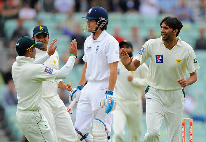 sport: England v Pakistan