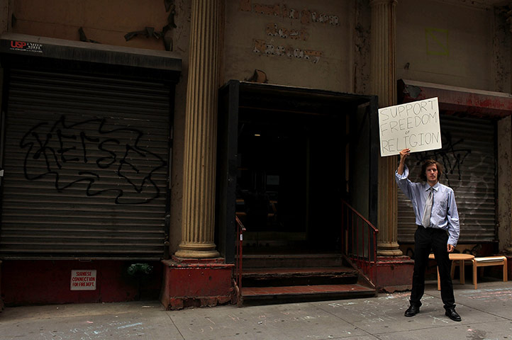 24 hours: Protest against Cordoba Initiative Mosque and Cultural Centre