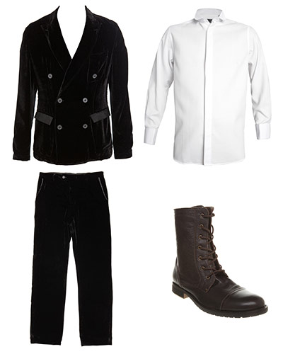 trends: double breasted: Jacket and trousers