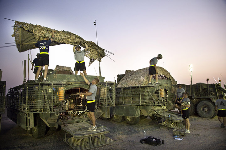 Strykers Brigade: Strykers Brigade leaves Iraq