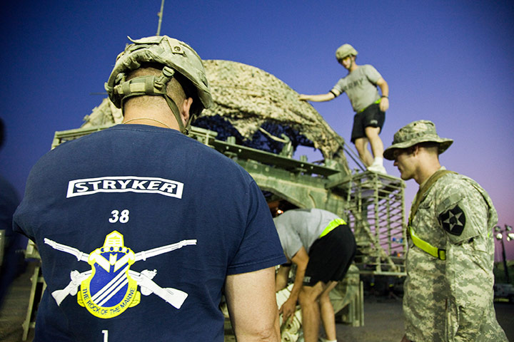 Strykers Brigade: Strykers Brigade leaves Iraq