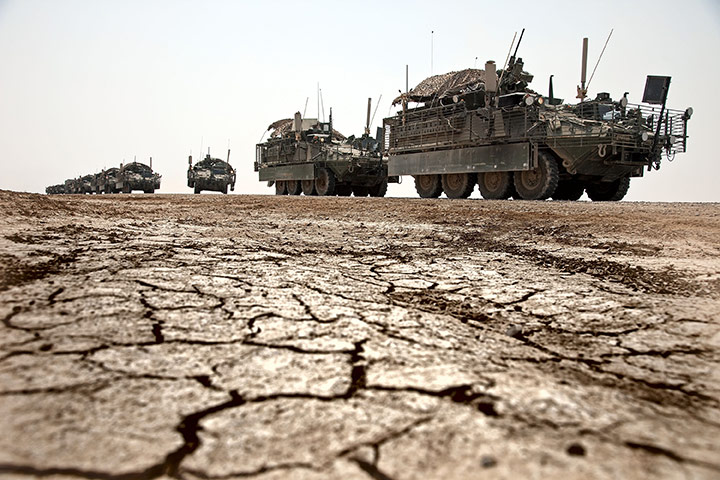 Strykers Brigade: Strykers Brigade leaves Iraq