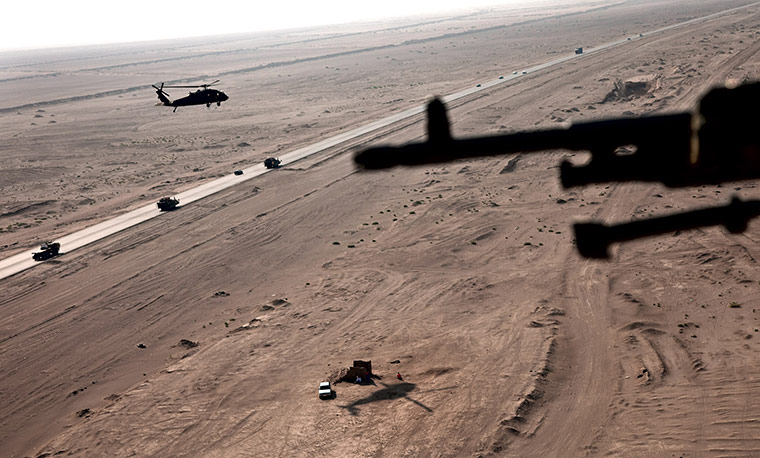 Strykers Brigade: Strykers Brigade leaves Iraq