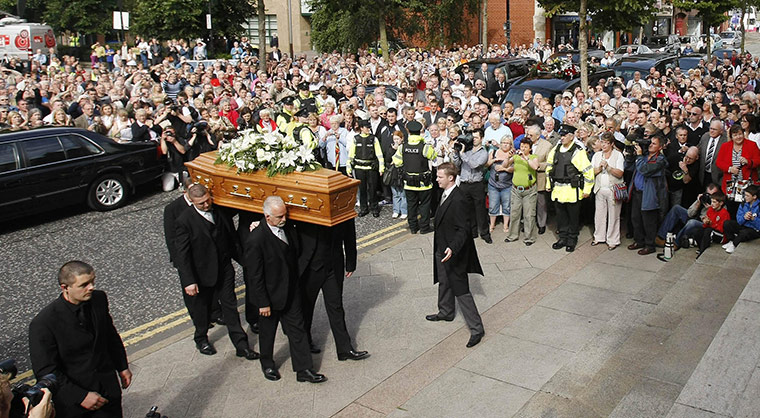 alex higgins funeral: Alex Higgins funeral