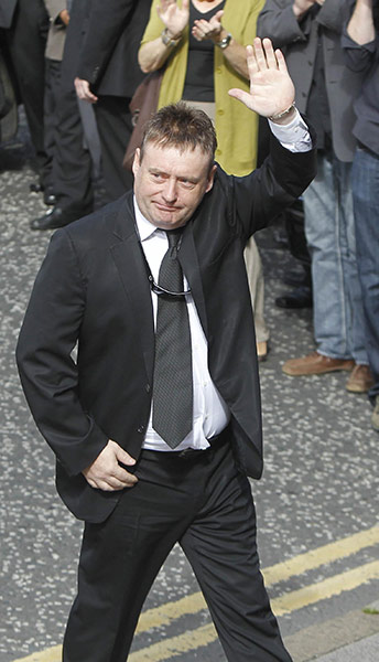 alex higgins funeral: Alex Higgins funeral