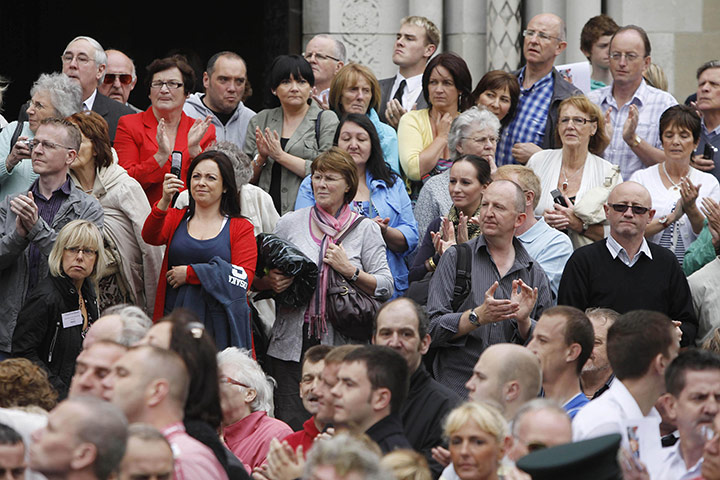 Alex higgins funeral: Alex Higgins funeral