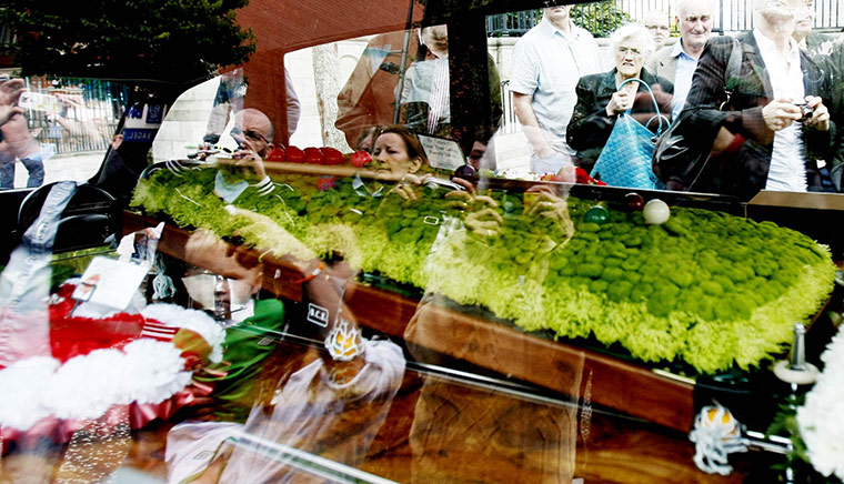 Alex higgins funeral: Alex Higgins funeral