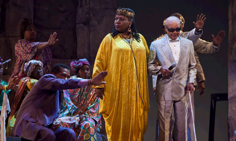 Making an entrance ... Lee Breuer's The Gospel at Colonus is one of the few shows to disturb