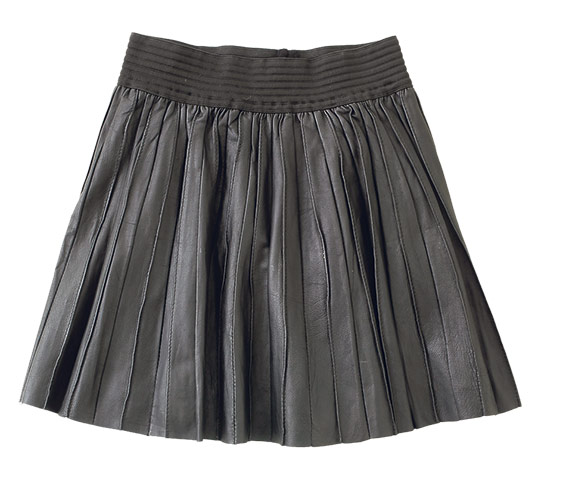 The briefing: Leather Skirt From Zara
