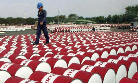 oil barrels