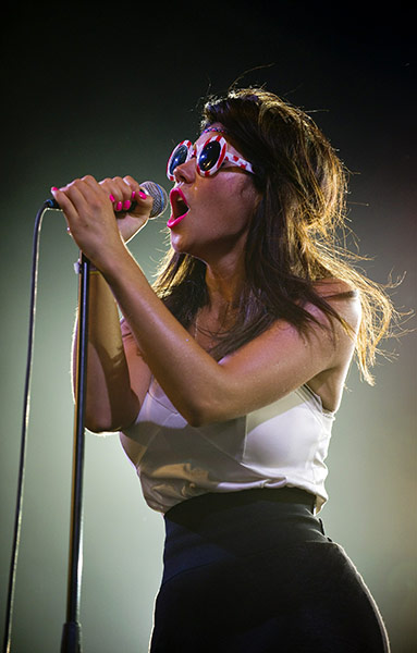 24 Hours in Pictures: Marina and the Diamonds during the Lowla