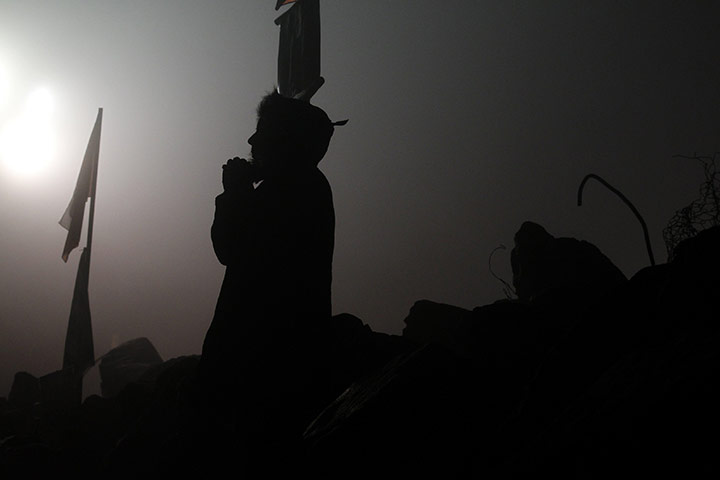 24 hours in pictures: Miners trapped in Copiapo, Chile 