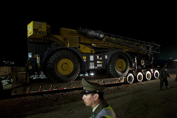 Chilean Miners Update: The machine wich will be used for rescue of the 33 miners