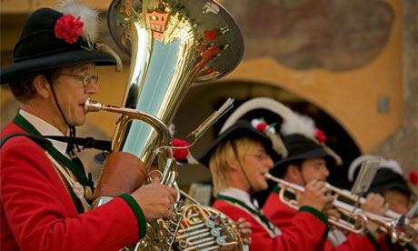 Traditional brass band