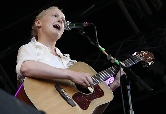 Green Man: Laura Marling performing on the Main Stage