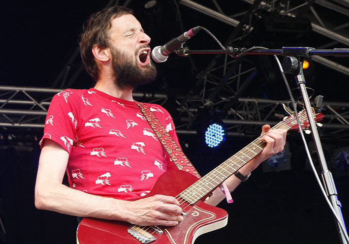 Green Man: Alasdair Roberts performs his laid-back Scottish folk music 