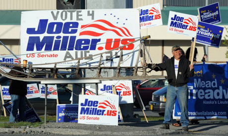 Joe Miller supporters in Alaska