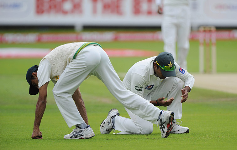 sport: England v Pakistan