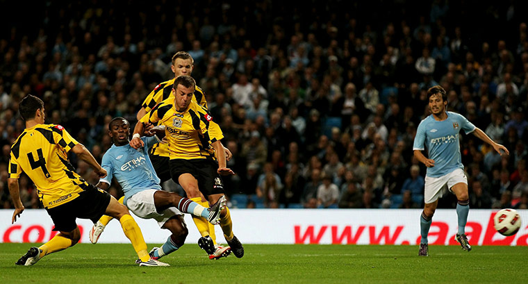 sport: Manchester City v Timisoara - UEFA Europa League Play Off