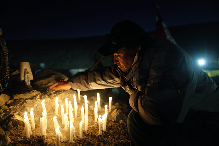 Chile Miners Update: Alberto Segovia, brother of miner Dario Segovia, trapped miner
