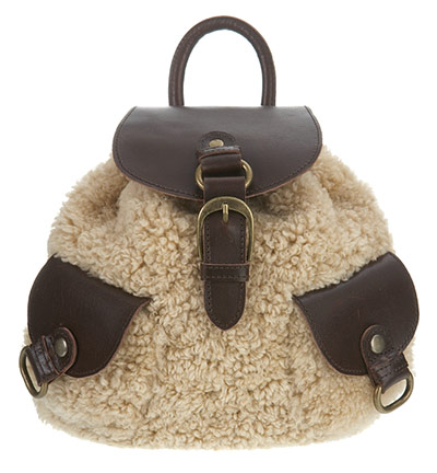 Key trends: Shearling: Rucksack