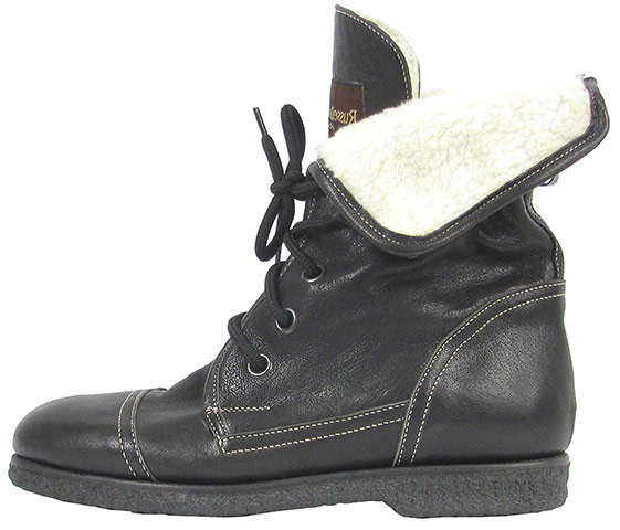 Key trends: Shearling: Shearling lined biker boots