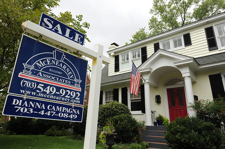 Business week in pictures: A home for sale in Alexandria, Virginia