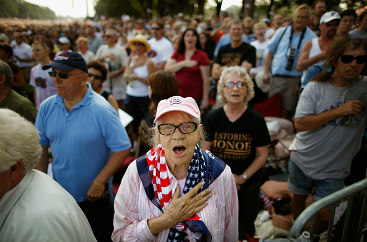 Tea party rally in D.C: Tea party rally in D.C