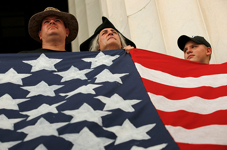 Tea party rally in D.C: Tea party rally in D.C