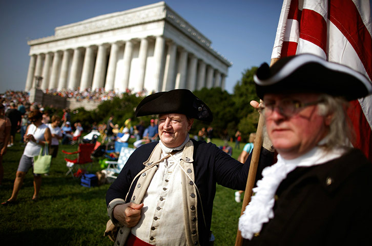 Tea party rally in D.C: Tea party rally in D.C