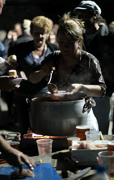 Helston fishing: Fish caught in the fortnightly fishing competition are cooked