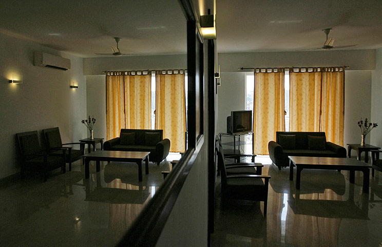 sport: An inside view of an apartment