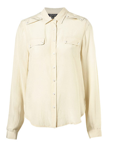 September issue trends: Silk shirt, Topshop