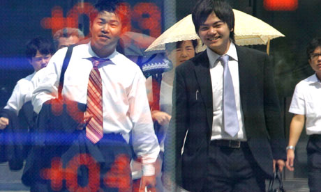 Financial markets around the globe fell today as investors faced a crucial 