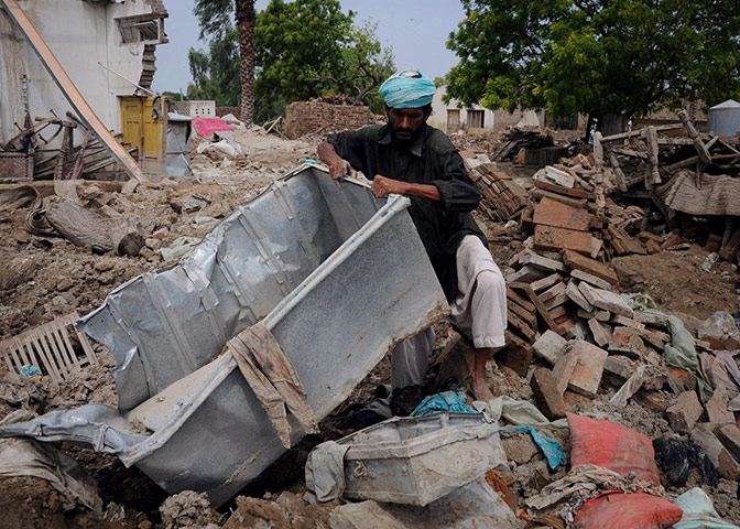 Pakistan Floods: Pakistan flash flood aftermath