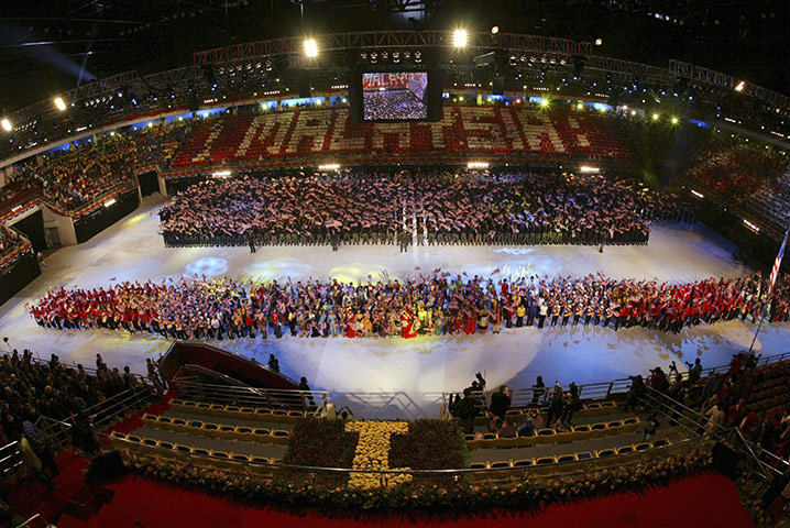 Malaysian Independence: A general view of the National Day celebrations in Kuala Lumpur