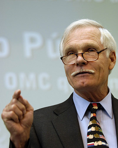 Giving Pledge: Ted Turner, Chairman of the UN Foundation