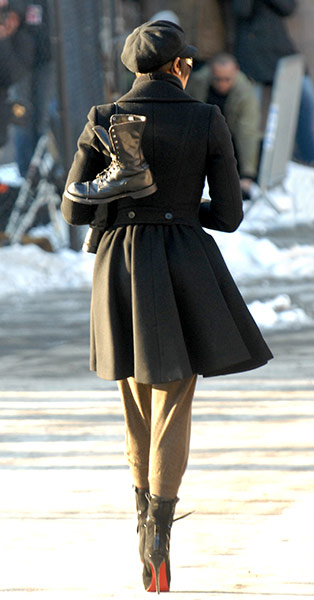 Naomi Campbell in court: March 2007: Naomi Campbell at a Lower East Side Sanitation Department