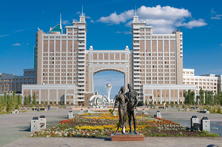 Astana: The Kay Munay Gaz building 