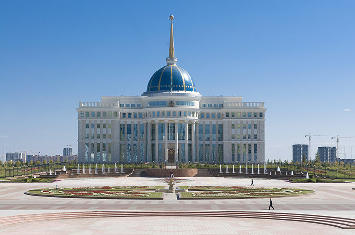 Astana: Presidential Palace, Astana, Kazakhstan, Central Asia