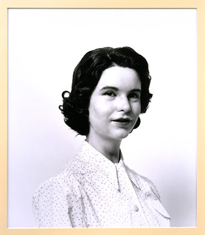 auto focus: Self-portrait As My Mother Jean Gregory