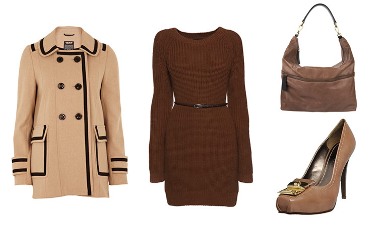 key trends: line-up: Camel outfit