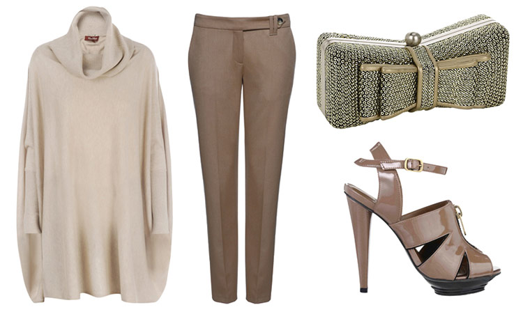key trends: line-up: Camel outfit