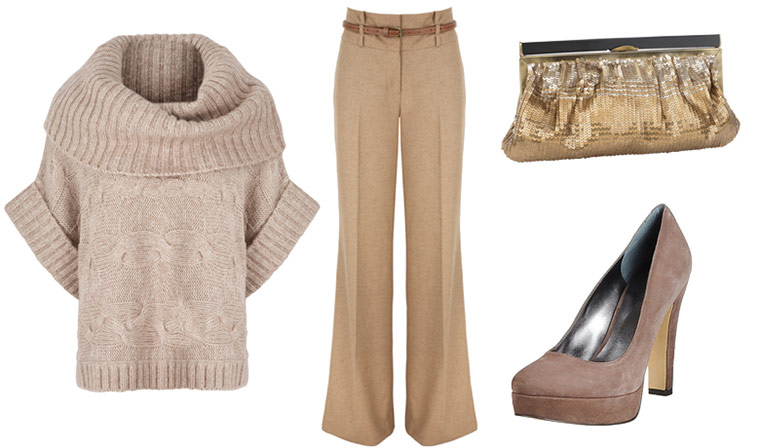 key trends: line-up: Camel outfit