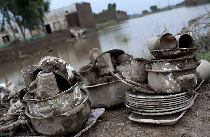 Pakistan update: Furniture of flood affected people in Nowshera