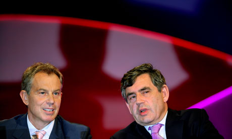 Tony Blair and Gordon Brown in 2006.